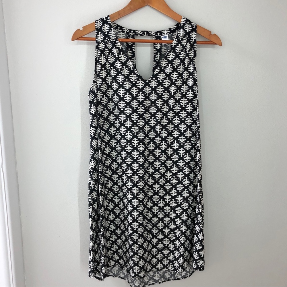 Black & White Shift Dress